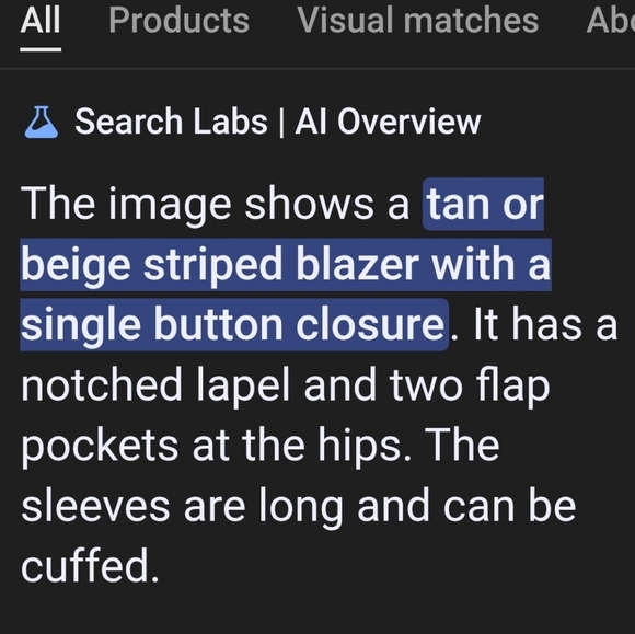 Lafayette 148 New York Tan Stripe Wool Blazer Single Button Office Vintage Luxe - Picture 11 of 12